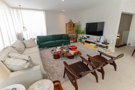 Sala 1 de apartamento para alugar com 2 quartos, 125m² em Vila Morumbi, São Paulo