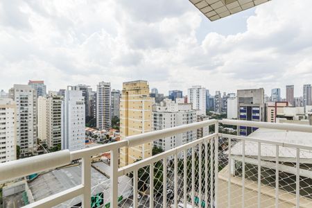 Varanda de apartamento para alugar com 1 quarto, 50m² em Vila Olímpia, São Paulo
