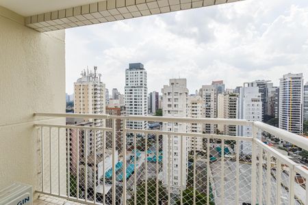 Varanda de apartamento para alugar com 1 quarto, 50m² em Vila Olímpia, São Paulo