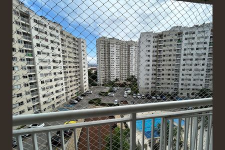 Varanda da Sala de apartamento à venda com 2 quartos, 51m² em Del Castilho, Rio de Janeiro
