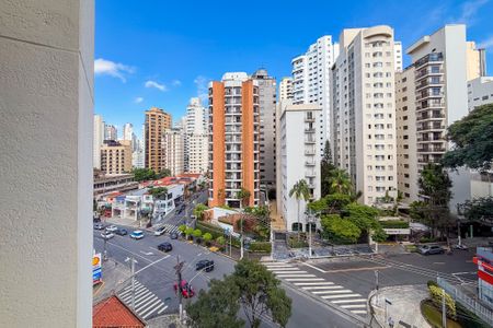 Varanda da Sala de apartamento para alugar com 1 quarto, 62m² em Aclimação, São Paulo