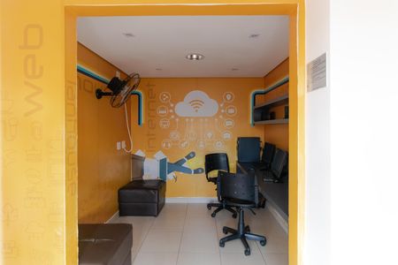 Área comum - Escritório de apartamento à venda com 3 quartos, 62m² em Jardim Ipaussurama, Campinas