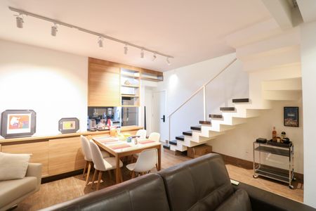 Sala de apartamento à venda com 1 quarto, 84m² em Vila Gertrudes, São Paulo