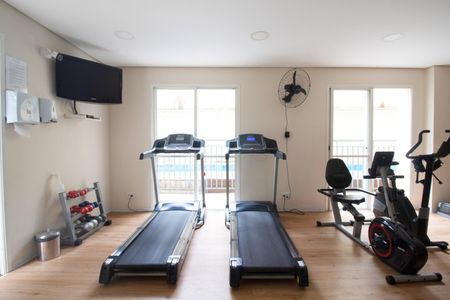 Apartamento para alugar com 50m², 2 quartos e 1 vaga Apartamento para alugar com 50m², 2 quartos e 1 vagaÁrea comum - Academia
