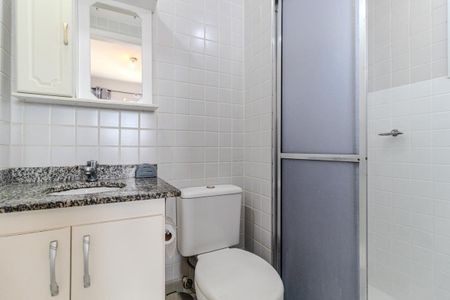 Banheiro da Suíte de apartamento para alugar com 1 quarto, 29m² em Vila Buarque, São Paulo