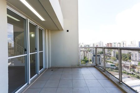 Varanda da Sala de apartamento para alugar com 3 quartos, 128m² em Vila Andrade, São Paulo