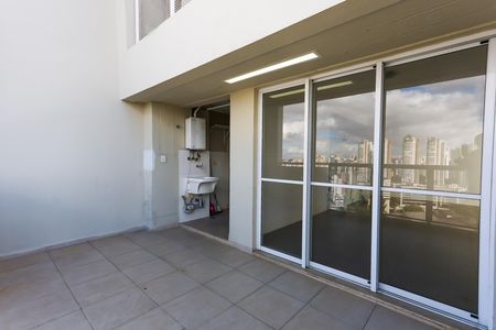 Varanda da Sala de apartamento para alugar com 3 quartos, 128m² em Vila Andrade, São Paulo
