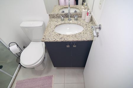 Apartamento para alugar com 36m², 1 quarto e 1 vaga Apartamento para alugar com 36m², 1 quarto e 1 vagaBanheiro social