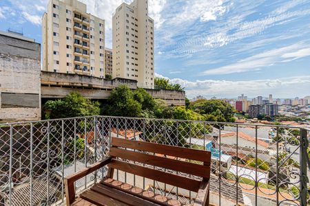 Varanda da sala de apartamento para alugar com 2 quartos, 70m² em Vila Ipojuca, São Paulo
