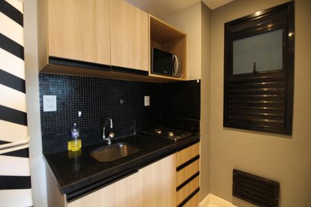 Studio à venda com 36m², 1 quarto e 1 vagaCozinha