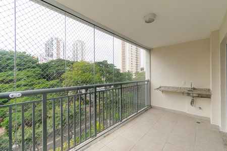 Varanda da Sala de apartamento para alugar com 3 quartos, 82m² em Parque da Vila Prudente, São Paulo