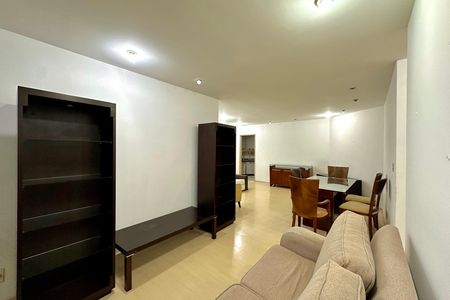 Apartamento para alugar com 110m², 2 quartos e 1 vagaSala
