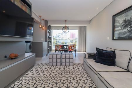Sala de apartamento para alugar com 1 quarto, 63m² em Vila Madalena, São Paulo