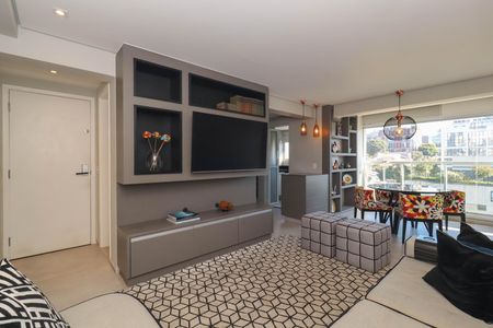 Sala de apartamento para alugar com 1 quarto, 63m² em Vila Madalena, São Paulo