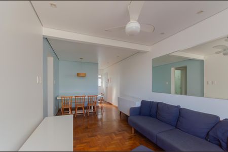 Sala de apartamento para alugar com 2 quartos, 54m² em Paraíso, São Paulo