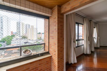 Varanda da Sala de apartamento para alugar com 3 quartos, 147m² em Vila Mascote, São Paulo