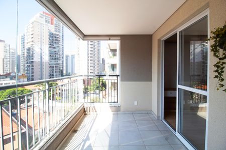 Varanda da Sala de apartamento para alugar com 2 quartos, 56m² em Vila Pompéia, São Paulo