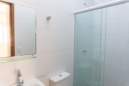 Banheiro da Suíte de kitnet/studio para alugar com 1 quarto, 36m² em Vila do Encontro, São Paulo