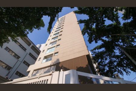 Studio para alugar com 34m², 1 quarto e 1 vagaFachada