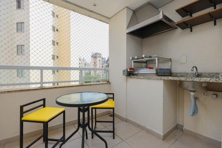 Varanda da Sala de apartamento para alugar com 2 quartos, 68m² em Jardim Ampliação, São Paulo
