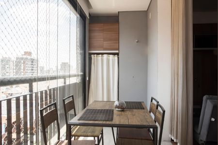 Varanda de kitnet/studio para alugar com 1 quarto, 32m² em Saúde, São Paulo