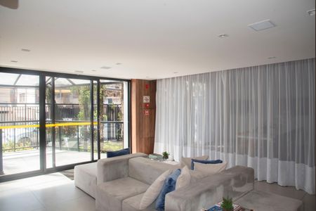 Studio para alugar com 32m², 1 quarto e 1 vagaHall social