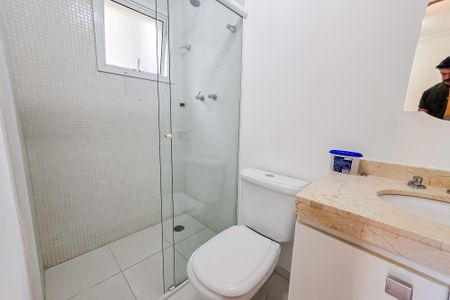 Apartamento para alugar com 127m², 3 quartos e 3 vagas Apartamento para alugar com 127m², 3 quartos e 3 vagasBanheiro da Suíte 1