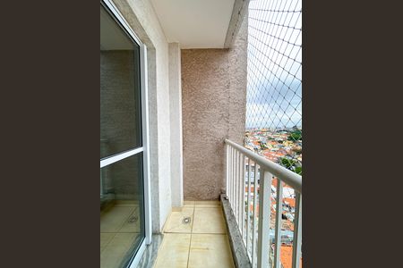 Varanda da Sala de apartamento à venda com 2 quartos, 47m² em Parque Vitória, São Paulo