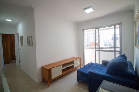 Sala de apartamento à venda com 2 quartos, 50m² em Chácara Santo Antônio (zona Sul), São Paulo