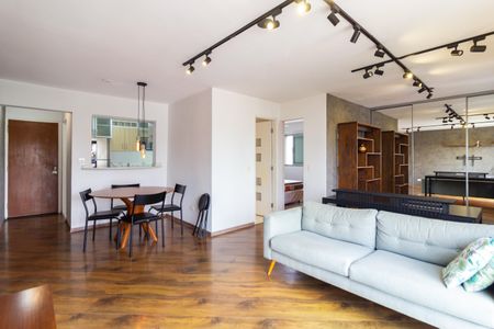 Sala de apartamento para alugar com 1 quarto, 60m² em Pinheiros, São Paulo