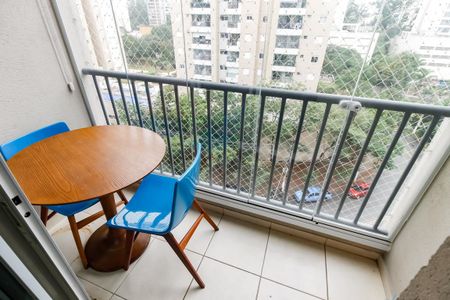 Varanda da Sala de apartamento para alugar com 2 quartos, 50m² em Parque Reboucas, São Paulo