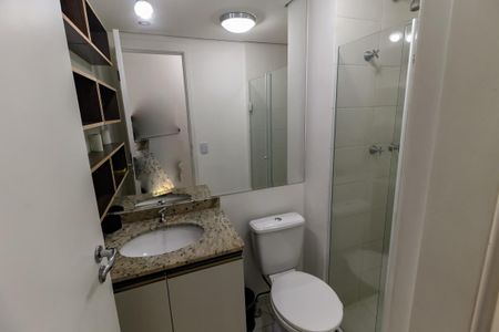 Apartamento para alugar com 50m², 2 quartos e 1 vaga Apartamento para alugar com 50m², 2 quartos e 1 vagaBanheiro social