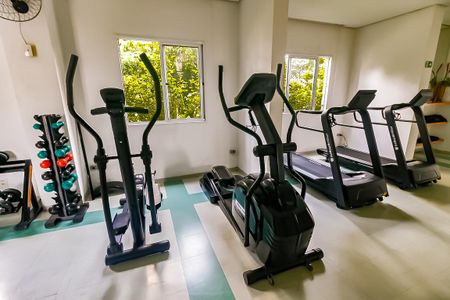 Apartamento para alugar com 50m², 2 quartos e 1 vaga Apartamento para alugar com 50m², 2 quartos e 1 vagaÁrea comum - Academia