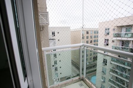 Studio à venda com 41m², 1 quarto e 1 vagaVaranda