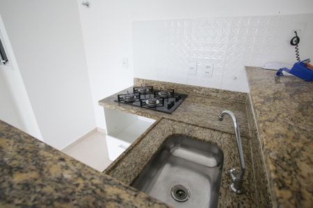 Studio à venda com 43m², 1 quarto e 1 vagaCozinha