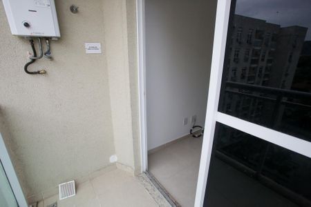 Varanda da Sala de kitnet/studio à venda com 1 quarto, 43m² em Taquara, Rio de Janeiro