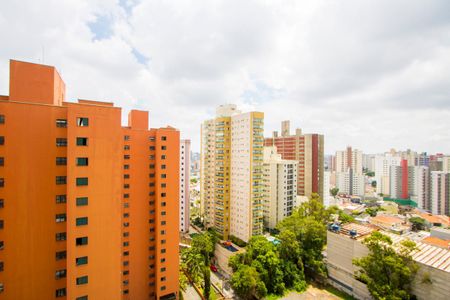Vista da varanda de apartamento à venda com 1 quarto, 43m² em Centro, Santo André