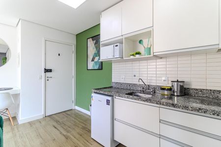 Studio à venda com 34m², 1 quarto e sem vagaCozinha