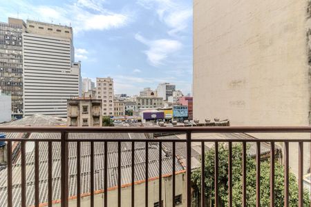 Studio à venda com 34m², 1 quarto e sem vagaVaranda