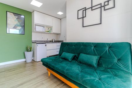 Studio à venda com 34m², 1 quarto e sem vagaSala