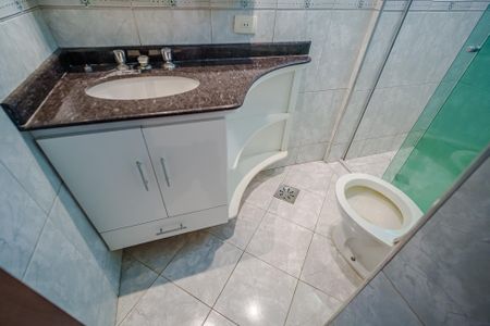 Banheiro de apartamento para alugar com 2 quartos, 48m² em Vila Lageado, São Paulo