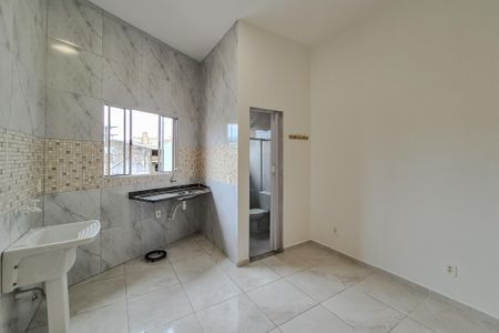 Cozinha e Área de Serviço de casa para alugar com 1 quarto, 32m² em Baeta Neves, São Bernardo do Campo