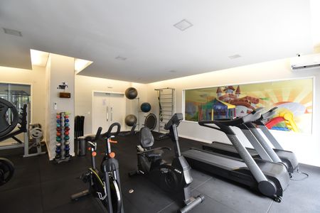 Apartamento para alugar com 67m², 2 quartos e 2 vagasÁrea comum - Academia