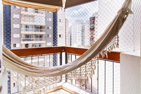 Varanda da Sala de apartamento para alugar com 2 quartos, 66m² em Perdizes, São Paulo