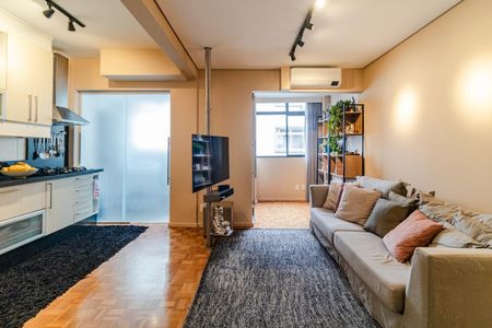 Sala de apartamento para alugar com 1 quarto, 62m² em Consolação, São Paulo