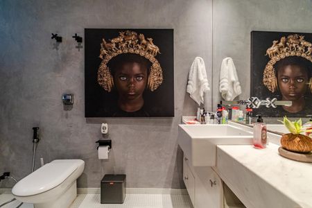 Apartamento para alugar com 62m², 1 quarto e sem vagaBanheiro Suíte