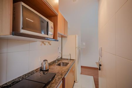 Cozinha de kitnet/studio para alugar com 1 quarto, 37m² em Vila Gomes, São Paulo