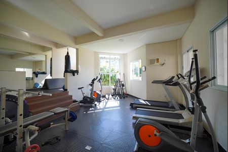 Apartamento para alugar com 55m², 1 quarto e 1 vaga Apartamento para alugar com 55m², 1 quarto e 1 vagaÁrea comum - Academia