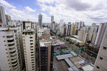 Vista da Sala de apartamento para alugar com 2 quartos, 72m² em Setor Bueno, Goiânia
