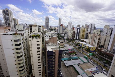 Vista da Sala de apartamento para alugar com 2 quartos, 72m² em Setor Bueno, Goiânia